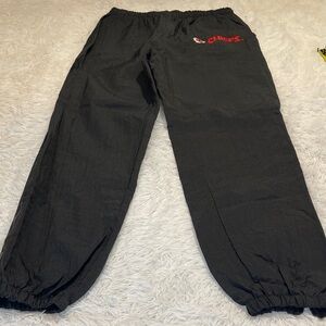 Pro Player by DANIEL YOUNG Black and Red KANSAS CITY CHIEFS Logo Track Pants XL